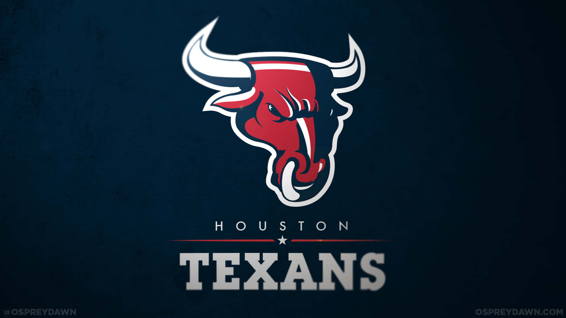 Det officielle logo af Houston Texans Wallpaper