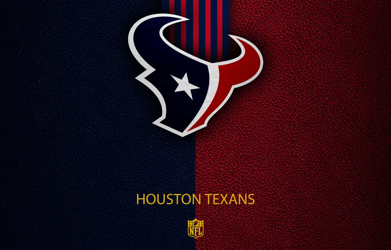 Ægte Logo af Houston Texans Wallpaper