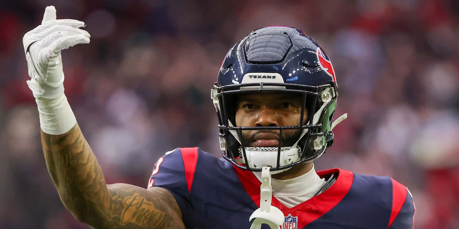 Geste D'un Joueur Des Houston Texans Fond d'écran