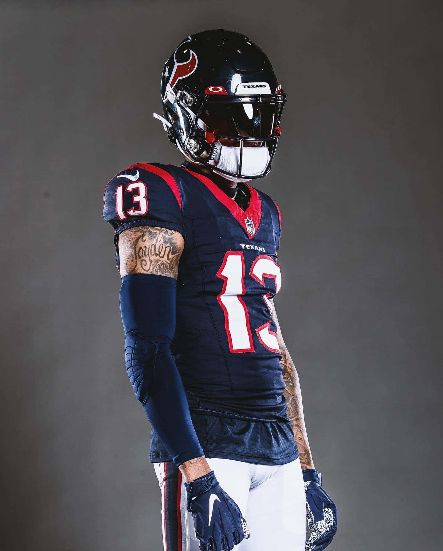 Houston Texans Player Number13 Wallpaper