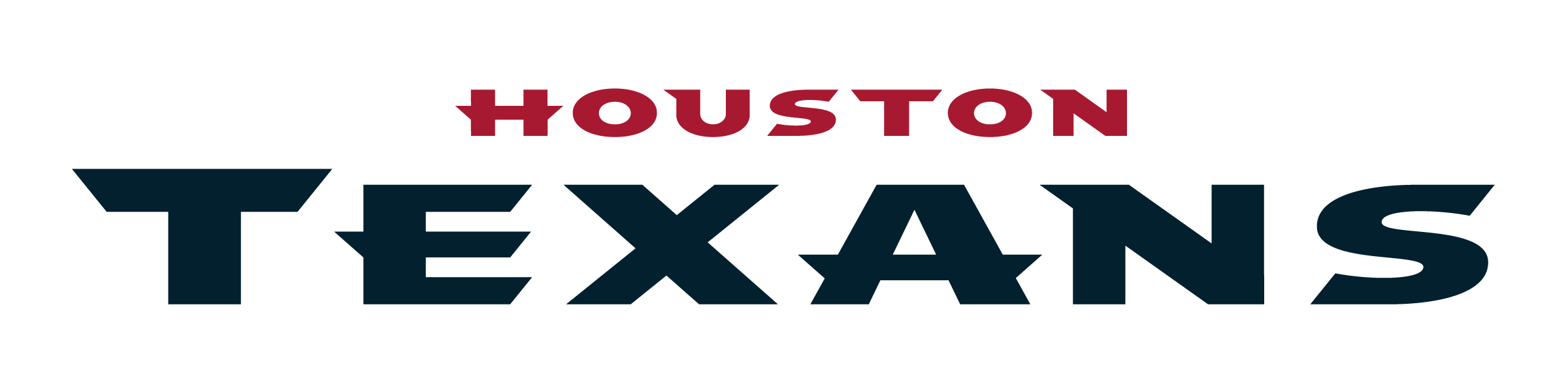 Houston Texans Text Logo PNG