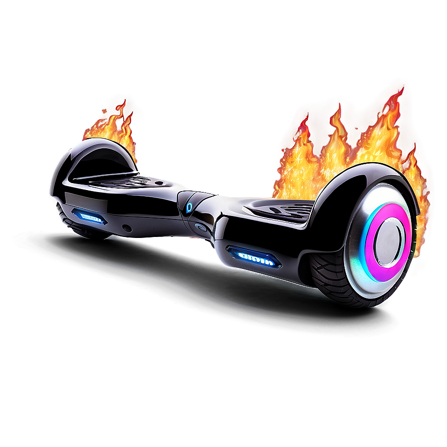 Hoverboard On Fire Png 62 PNG