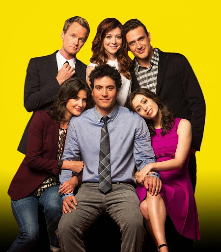 How I Met Your Mother Ted Mosby And Cast Wallpaper