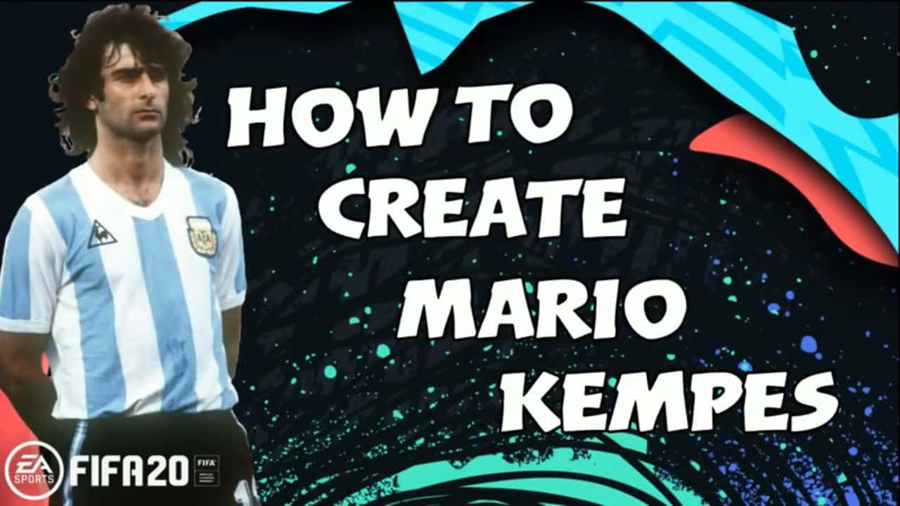 How To Create Mario Kempes Wallpaper