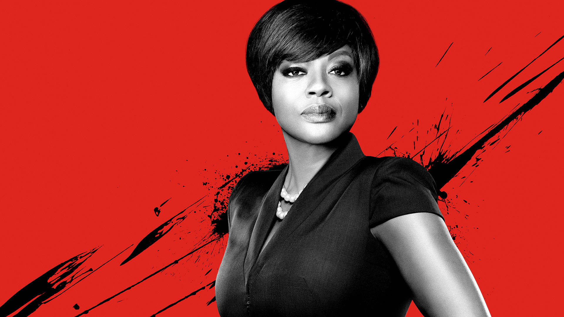 "Dramatic poster from the acclaimed TV show, 'How to Get Away with Murder'" Wallpaper