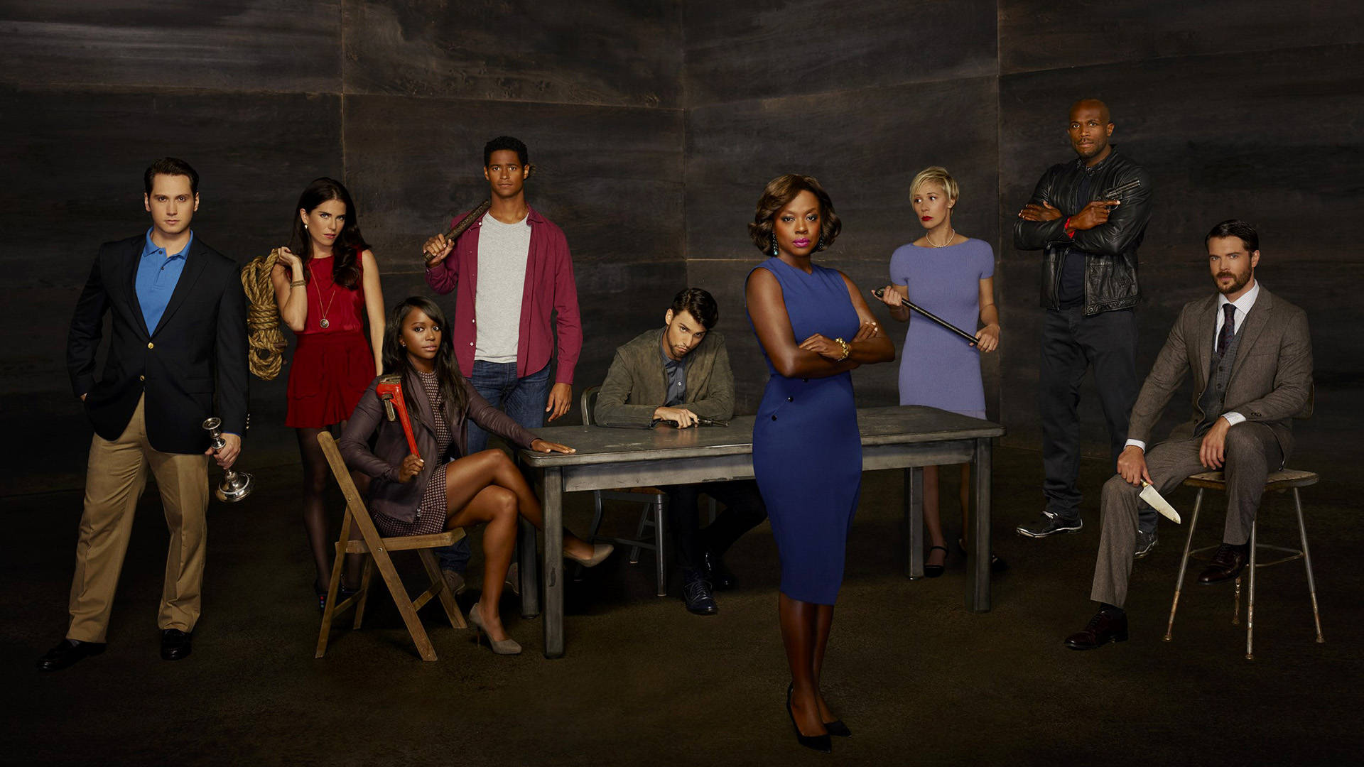 How To Get Away With Murder Interrogation Room Wallpaper
