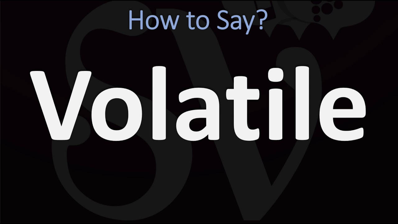 How To Say Volatile Black Background Wallpaper