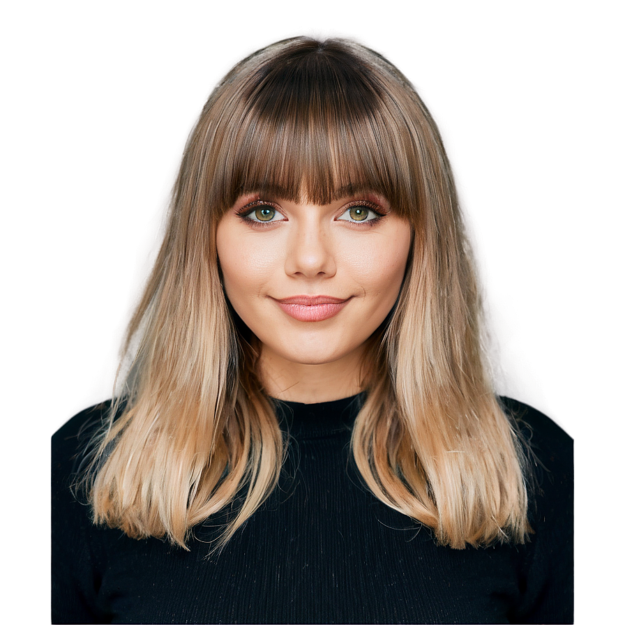 How To Style Bangs Png 05252024 PNG