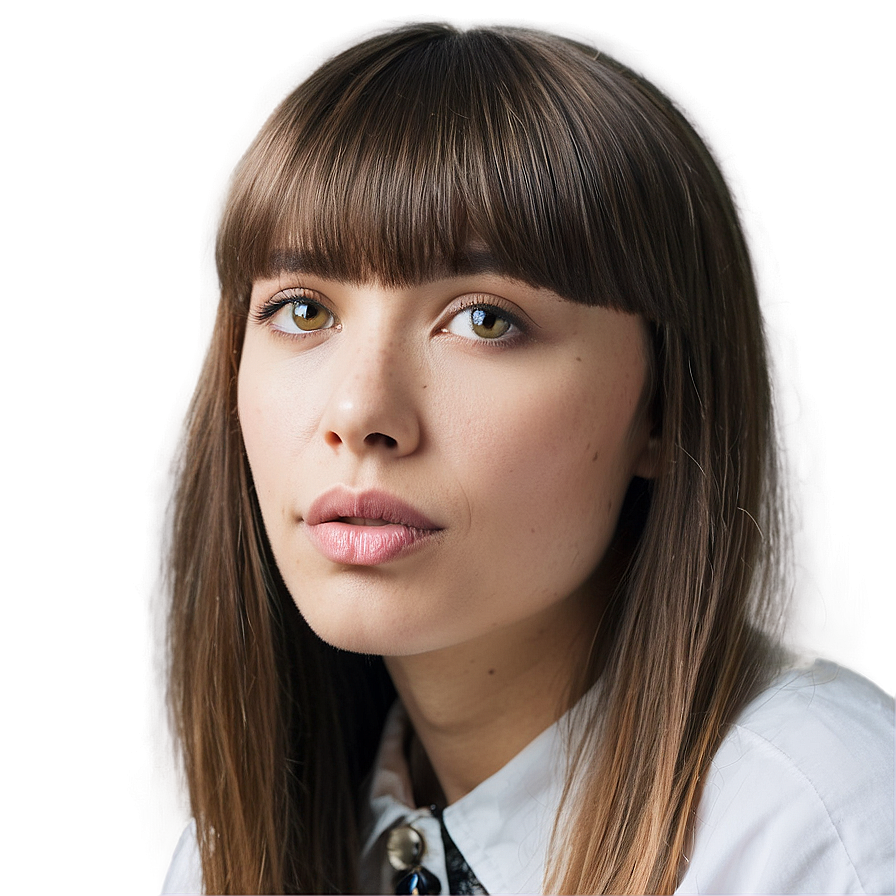 How To Style Bangs Png Ulr PNG