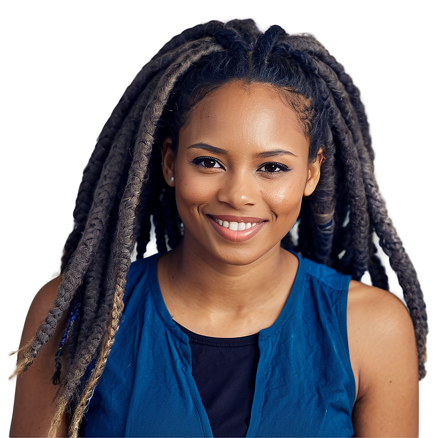 How To Style Dreadlocks Png Blb PNG
