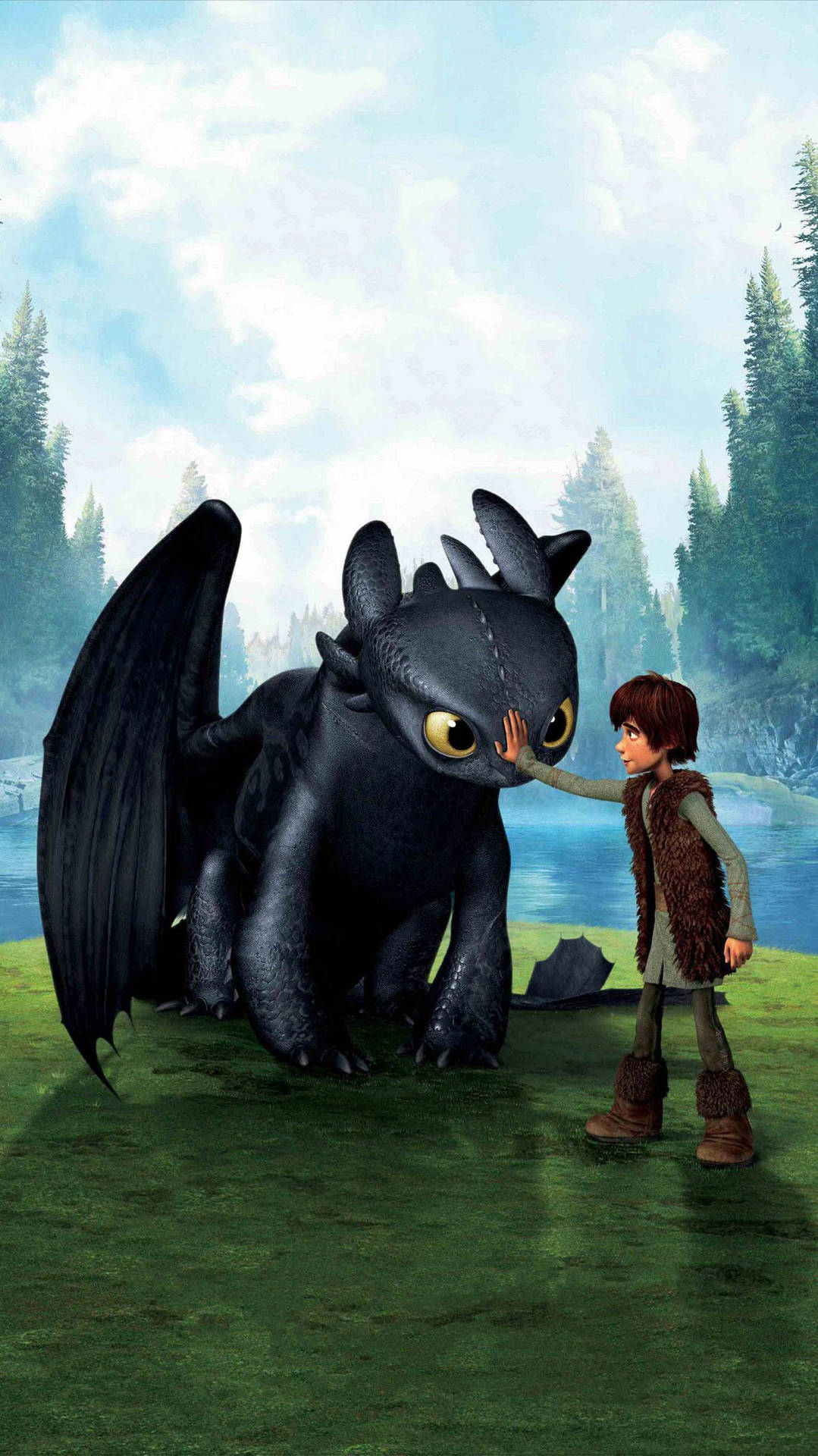 How to Train Your Dragon 1 Graphic Art Wallpaper