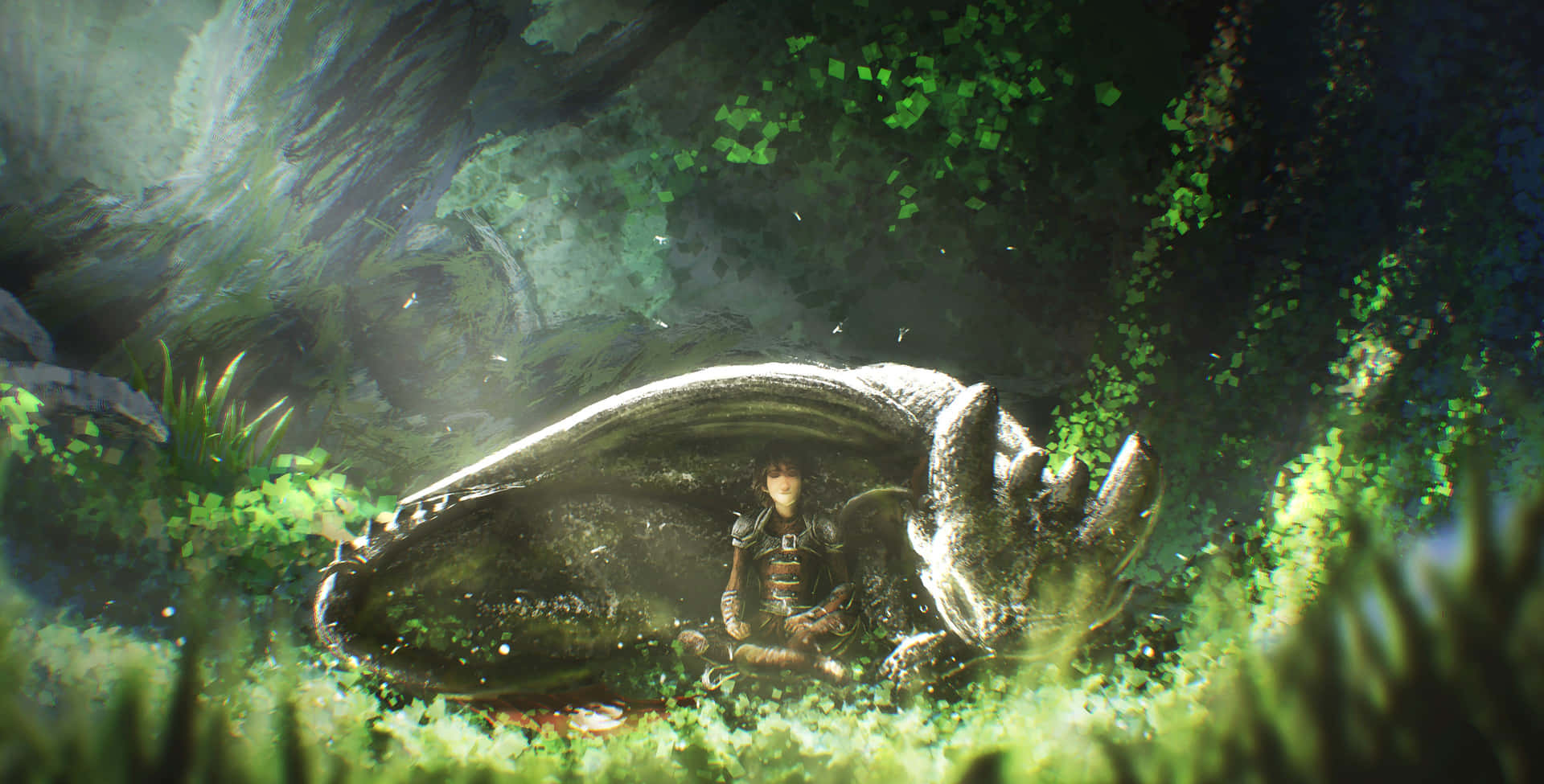 How To Train Your Dragon 4k In Forest Wallpaper
