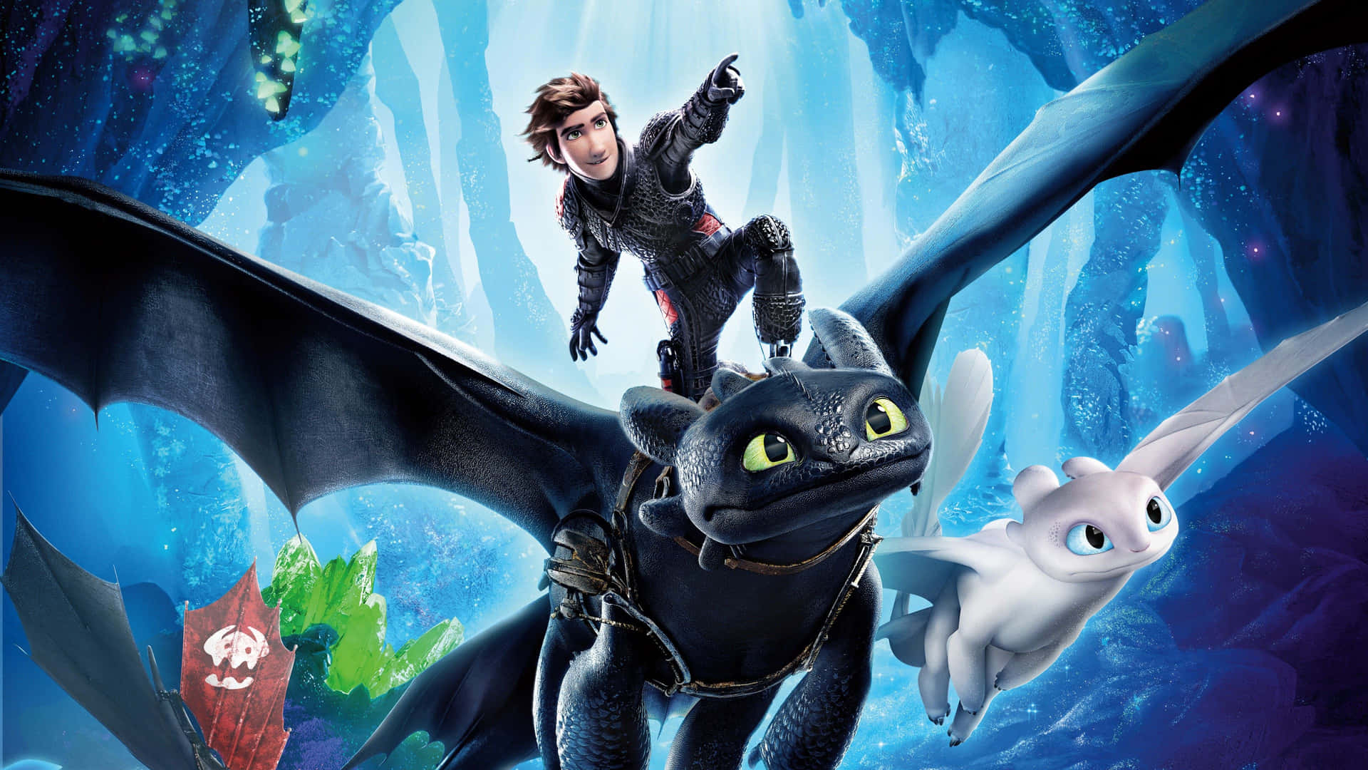 How To Train Your Dragon 4k Two Dragons Wallpaper