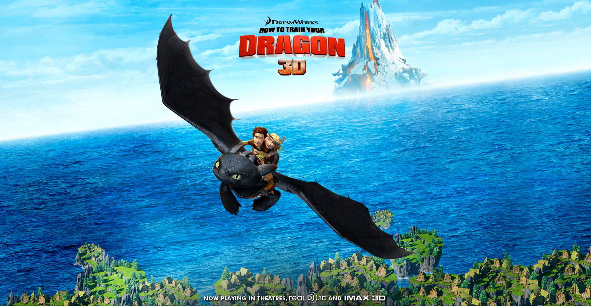 How To Train Your Dragon Movie Poster Wallpaper