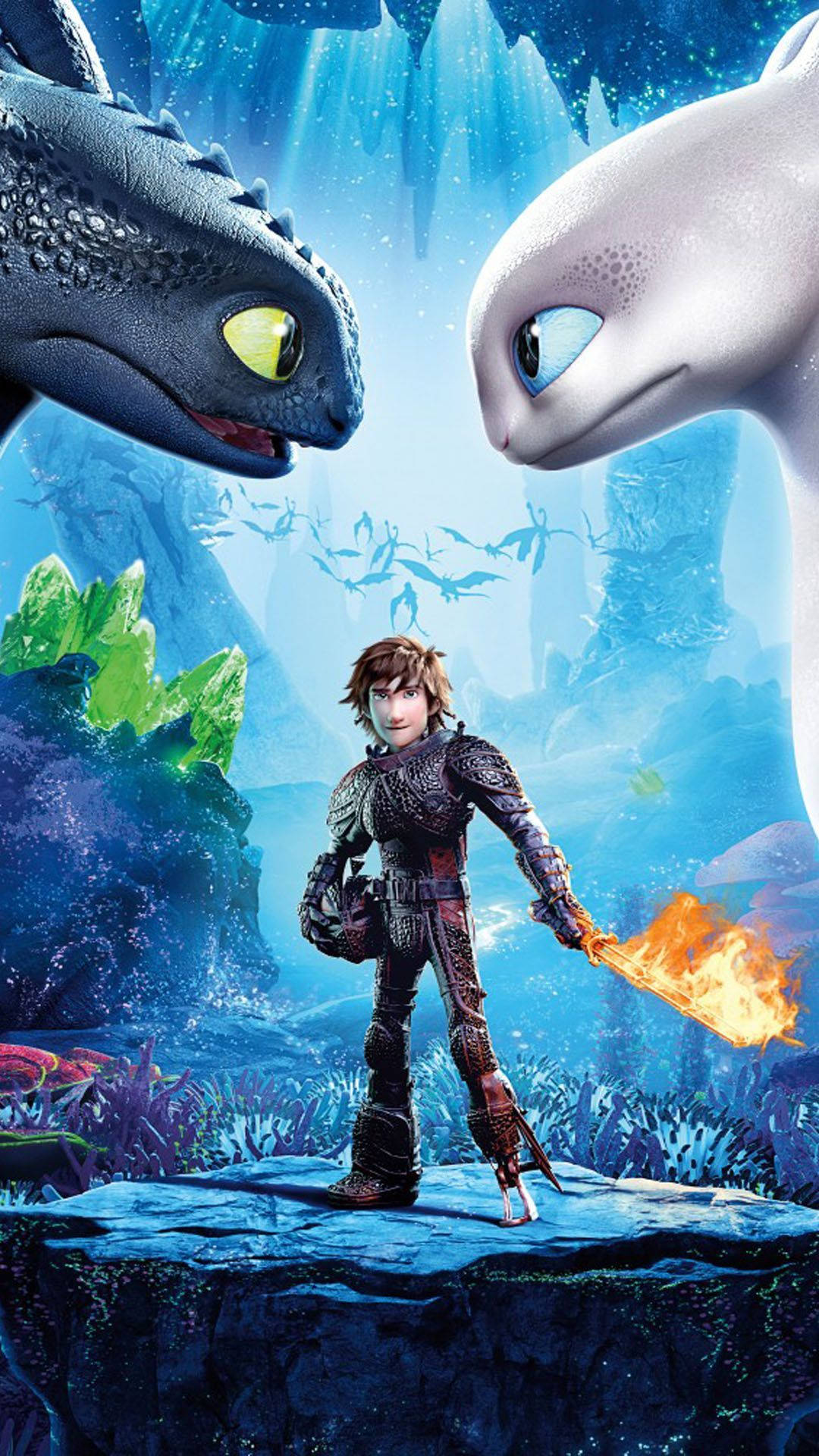 How To Train Your Dragon Night Light Fury Wallpaper