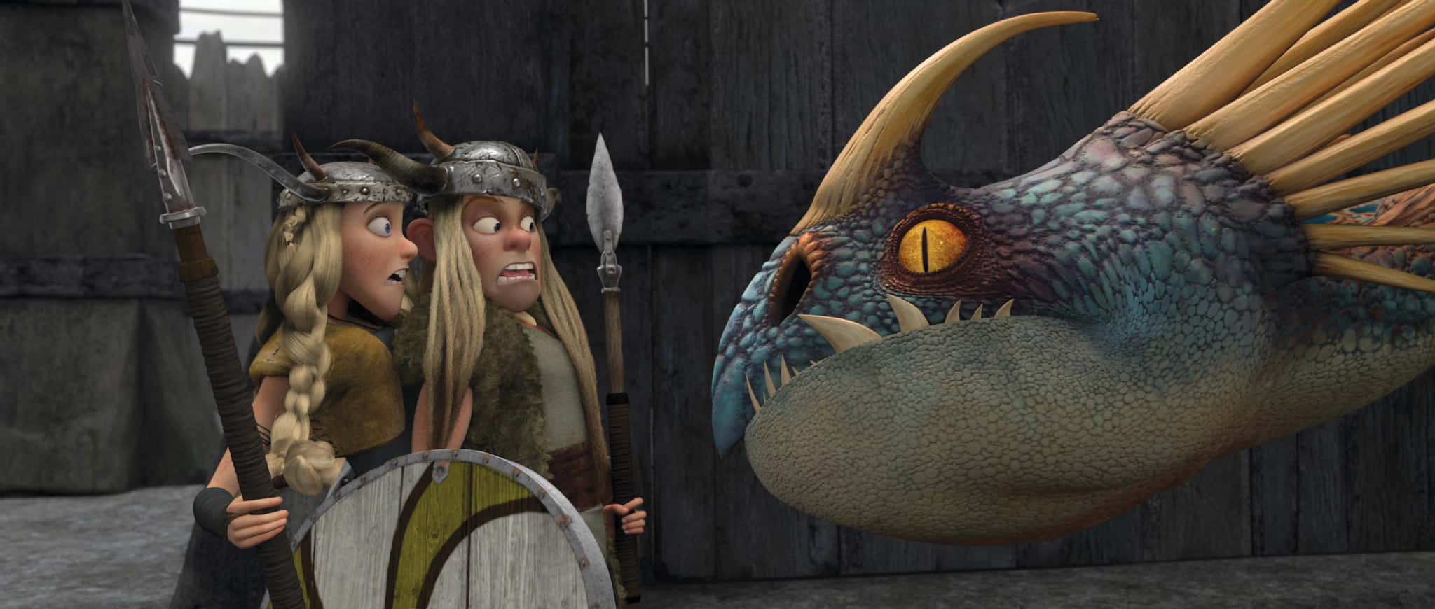 How To Train Your Dragon Scared Soldiers Picture