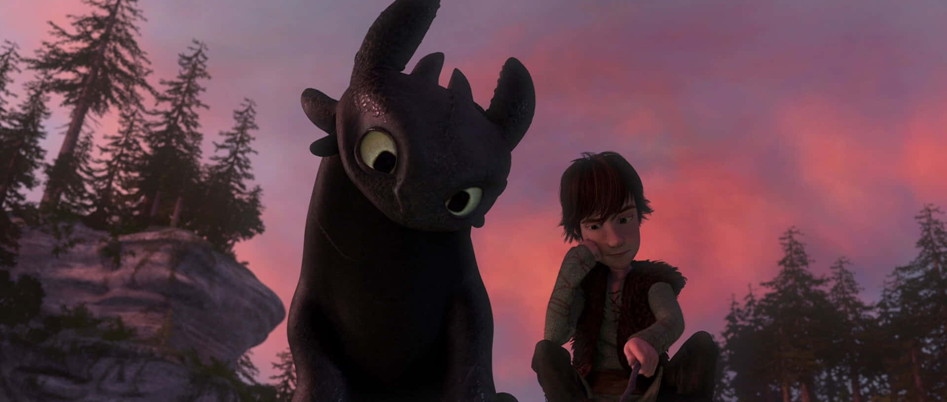 How To Train Your Dragon Orange Sky Picture