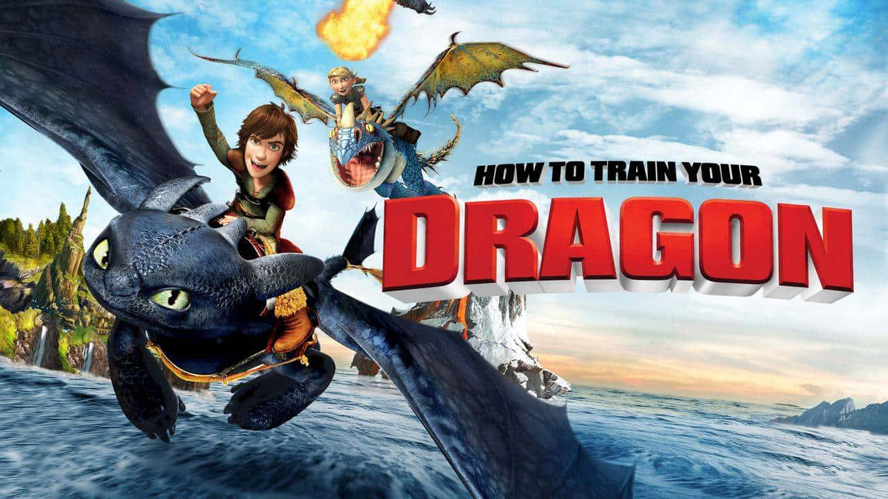 Cómoentrenar A Tu Dragón: Imagen Del Océano Pasando