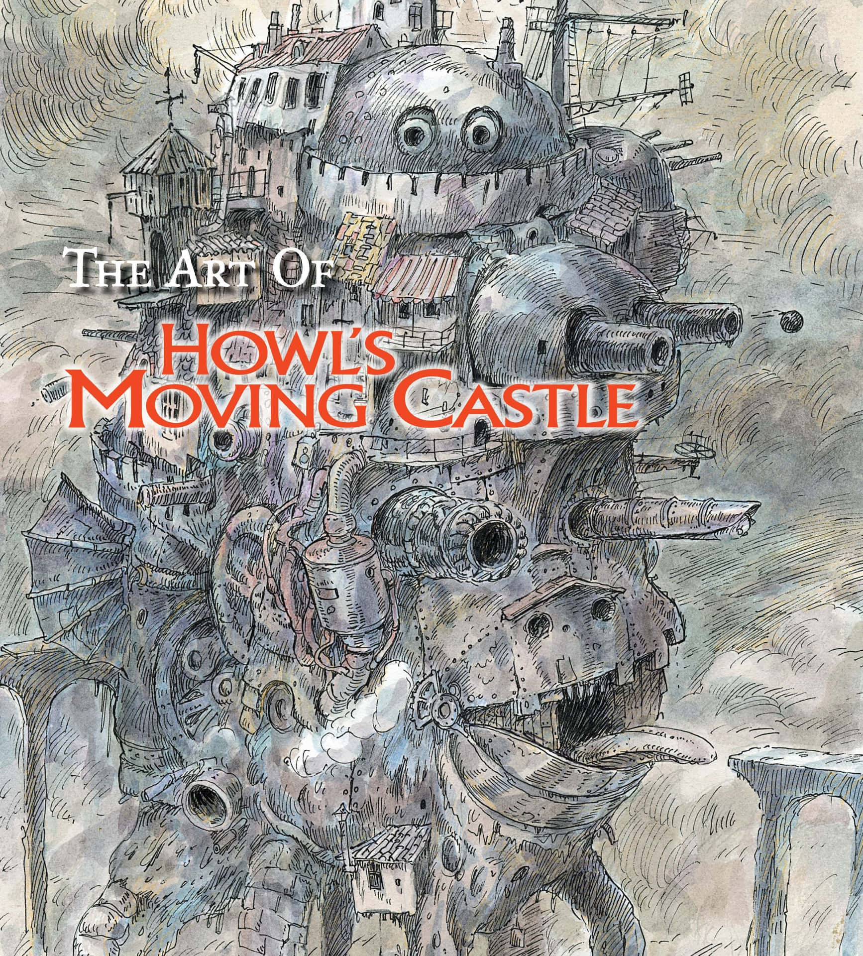 Diekunst Von Howls Wandelndem Schloss