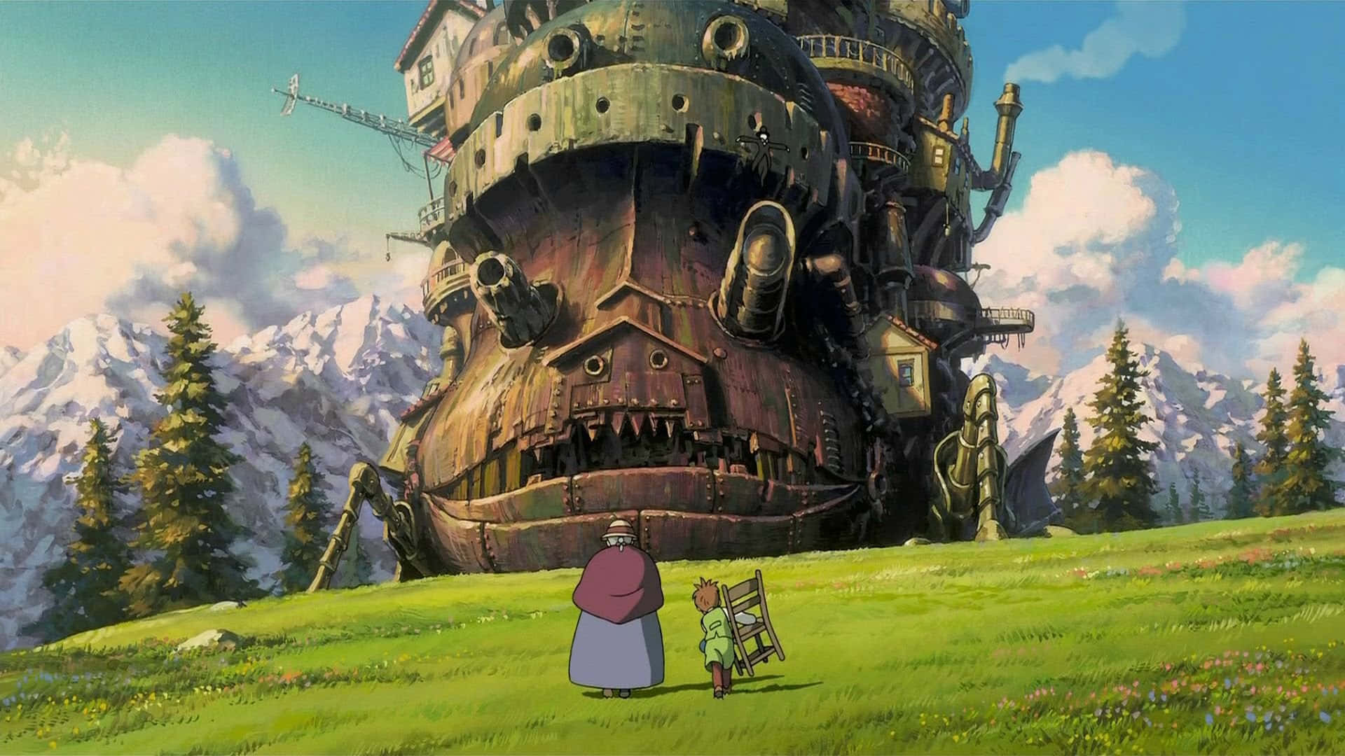 Sophie and Howl from "Howl's Moving Castle"
