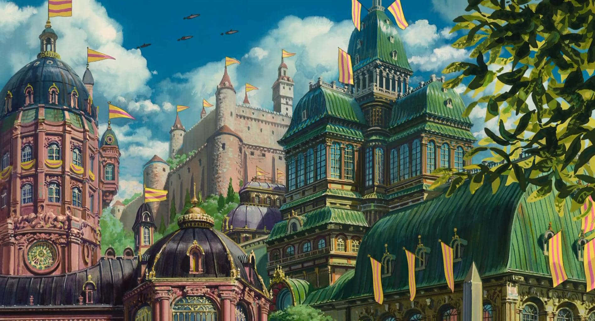 Get Ready for an Adventure in the Stunning World of Howl's Moving Castle