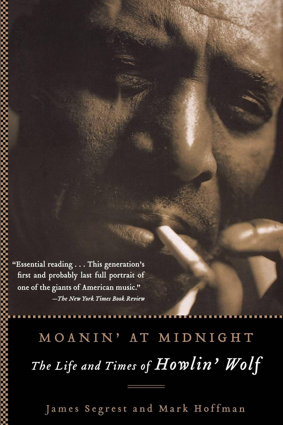Howlin Wolf Moanin' At Midnight Biographical Book Cover Wallpaper