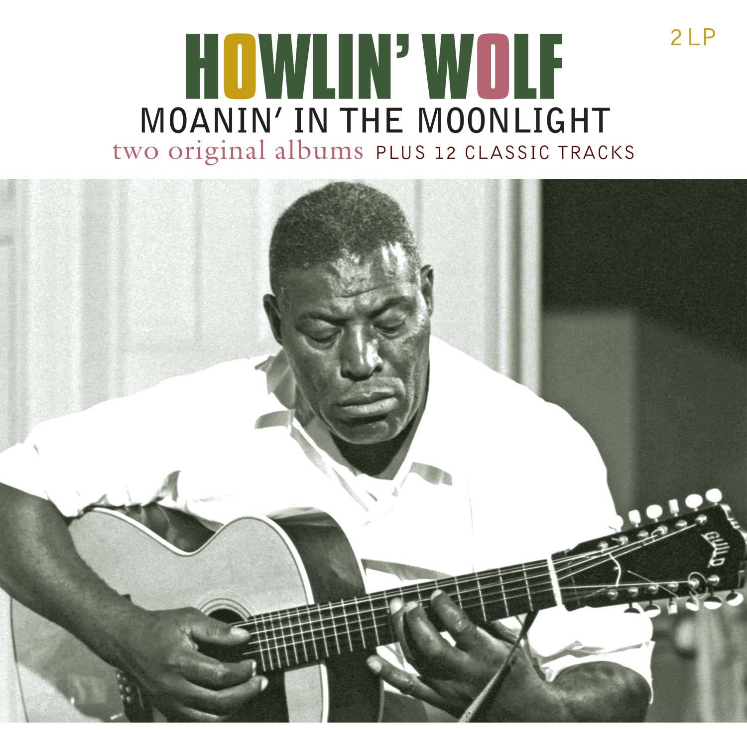 Howlin Wolf Moanin' The Moonlight Album Cover Wallpaper