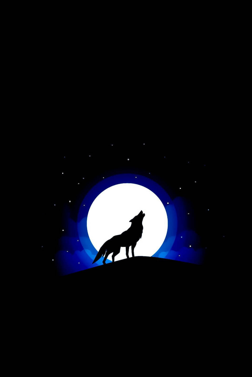 Howling Wolf Iphone 4s Wallpaper