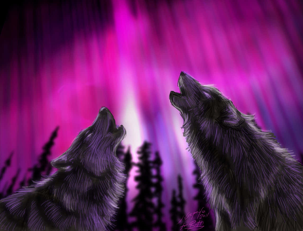 Einwolf, Der Im Wald Heult
