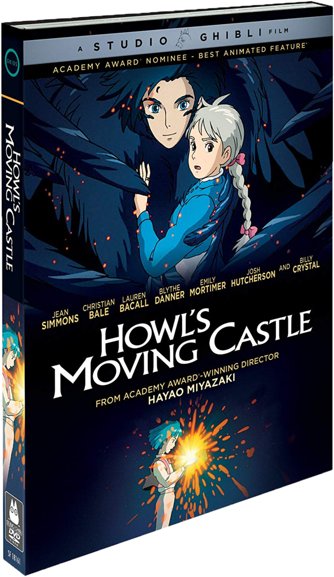 Download Howls Moving Castle D V D Cover | Wallpapers.com