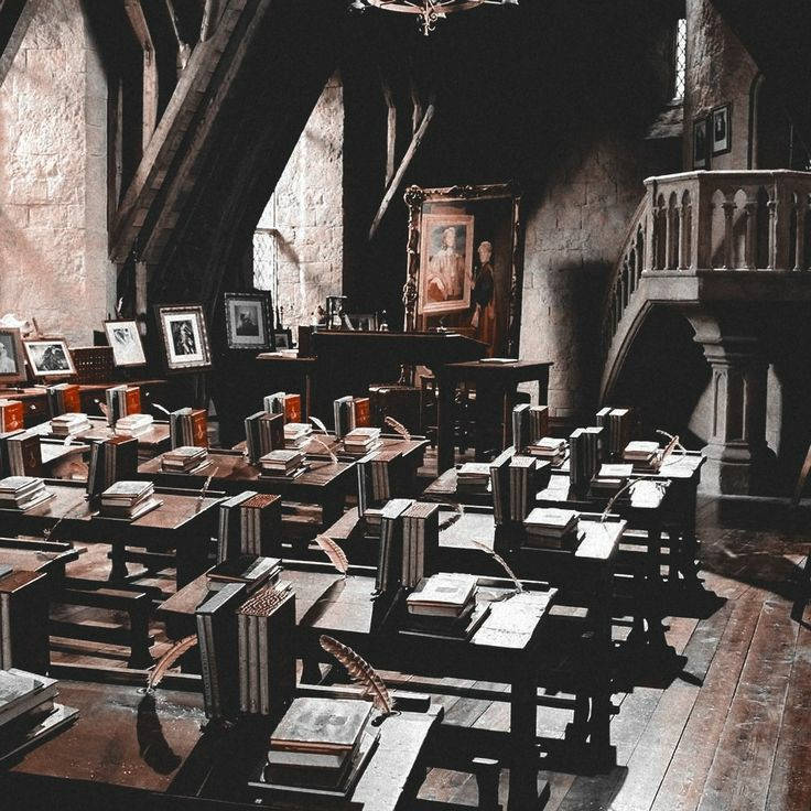 Hp Classroom Aesthetic Background