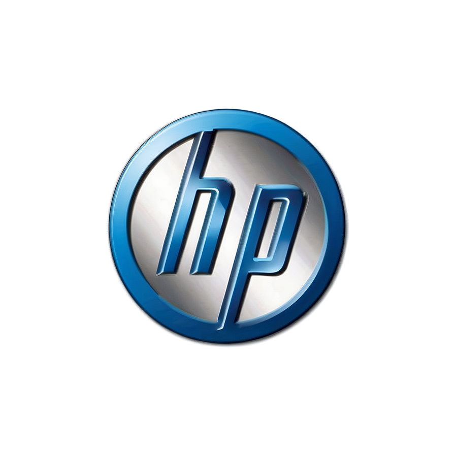 Hp Logo Silver Png 05252024 PNG