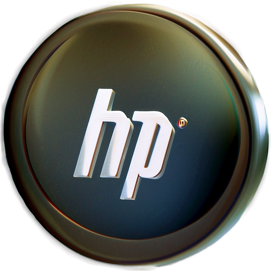 Download Hp Logo With Transparent Hp Text Png 97 | Wallpapers.com