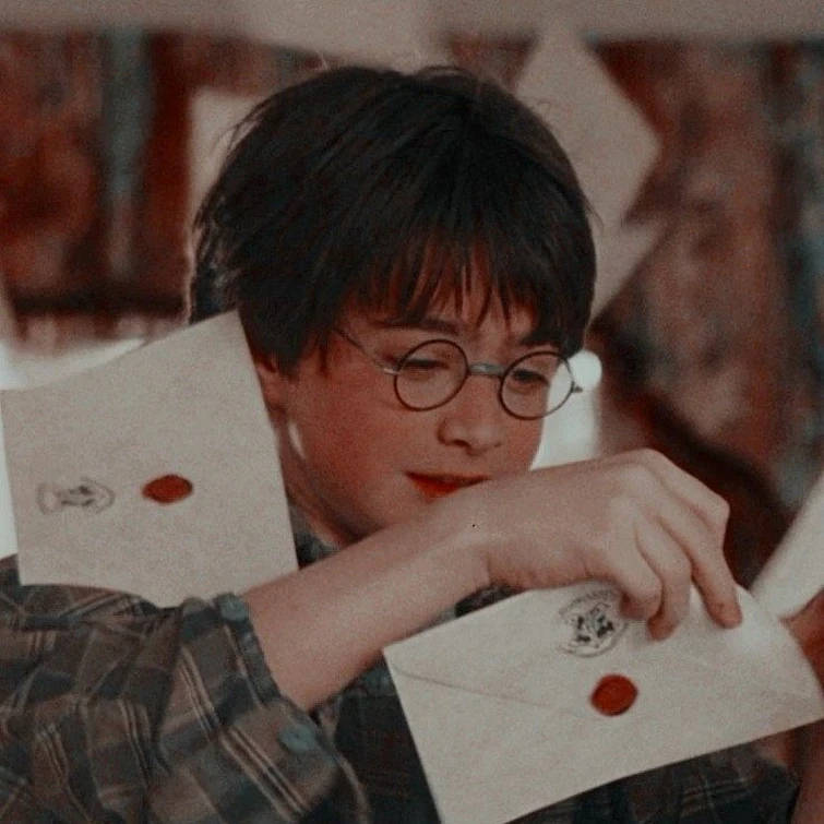 Hp Opening Hogwarts Envelope Aesthetic