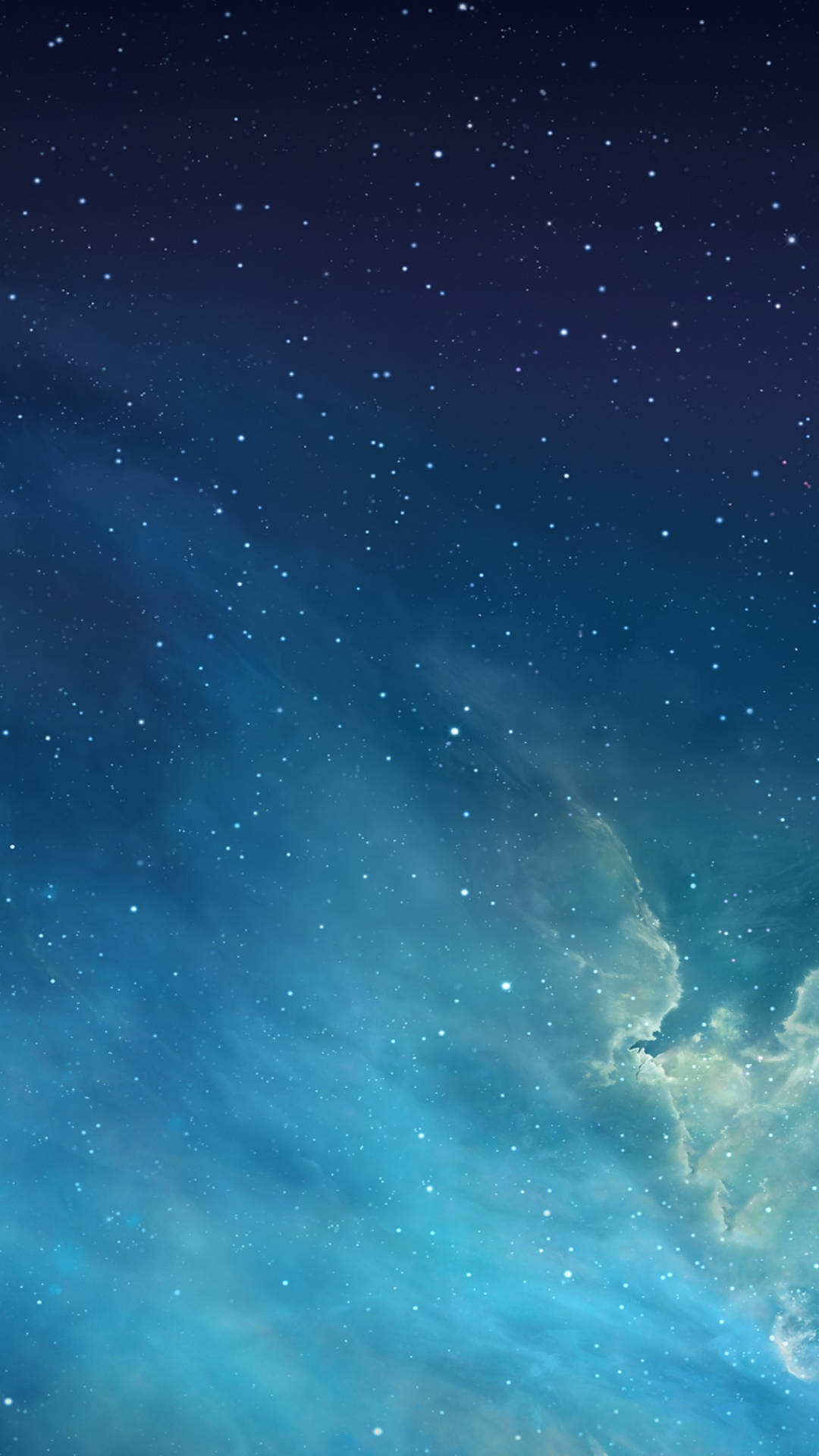 Htc Blue Clouds And Stars Wallpaper