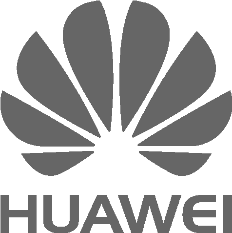Huawei Logo Blue Background PNG