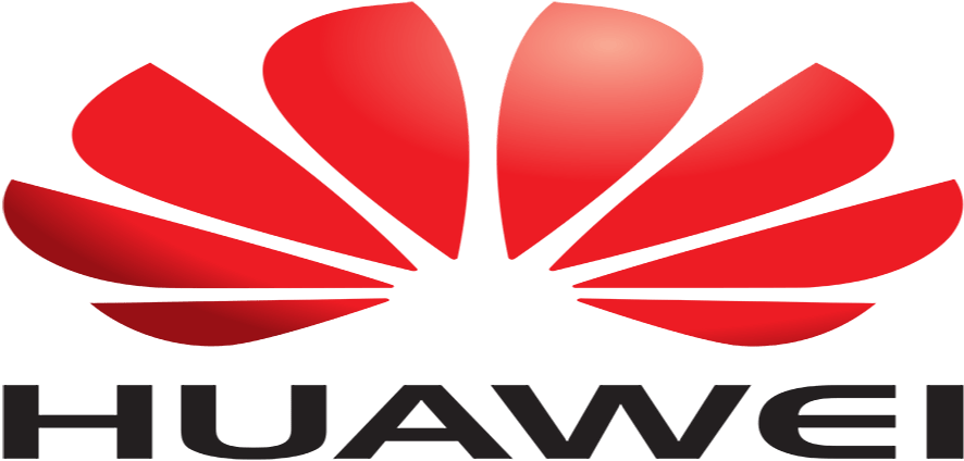 Huawei Logo Red Flower Design PNG