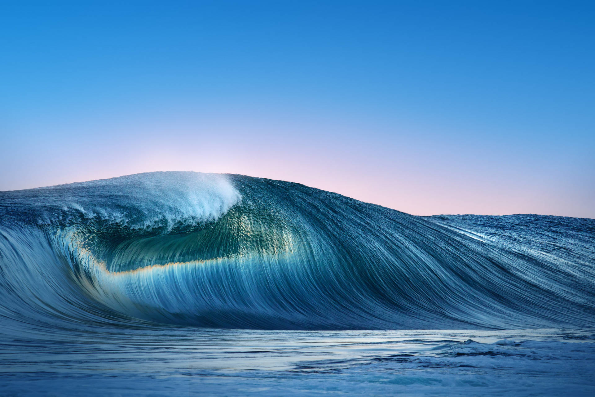 Huawei Matebook X Ocean Bølger Wallpaper