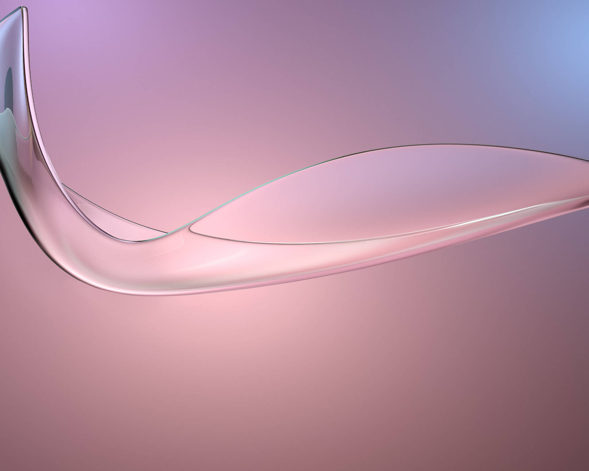 Huawei MediaPad M5 Purple Curves Wallpaper