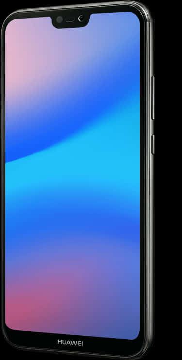 Huawei Smartphone Gradient Display PNG