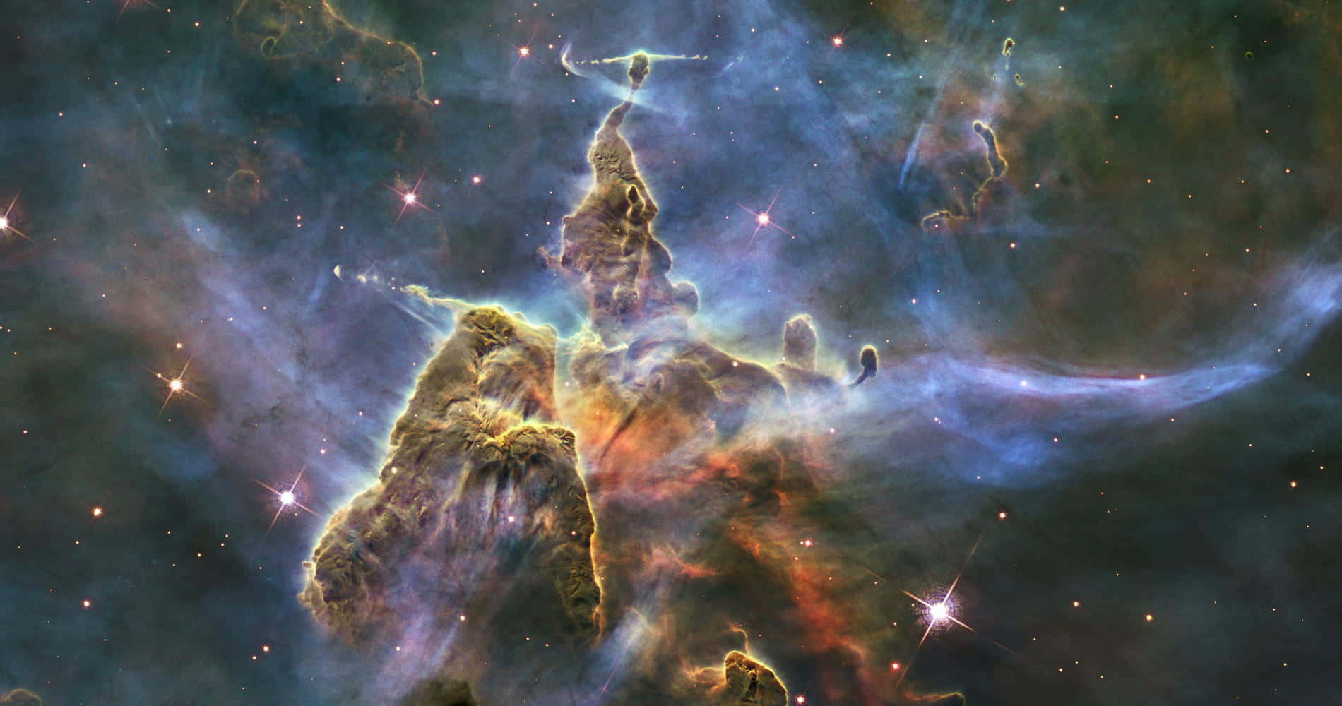 The Hubble Telescope in Ultra HD 4K Wallpaper