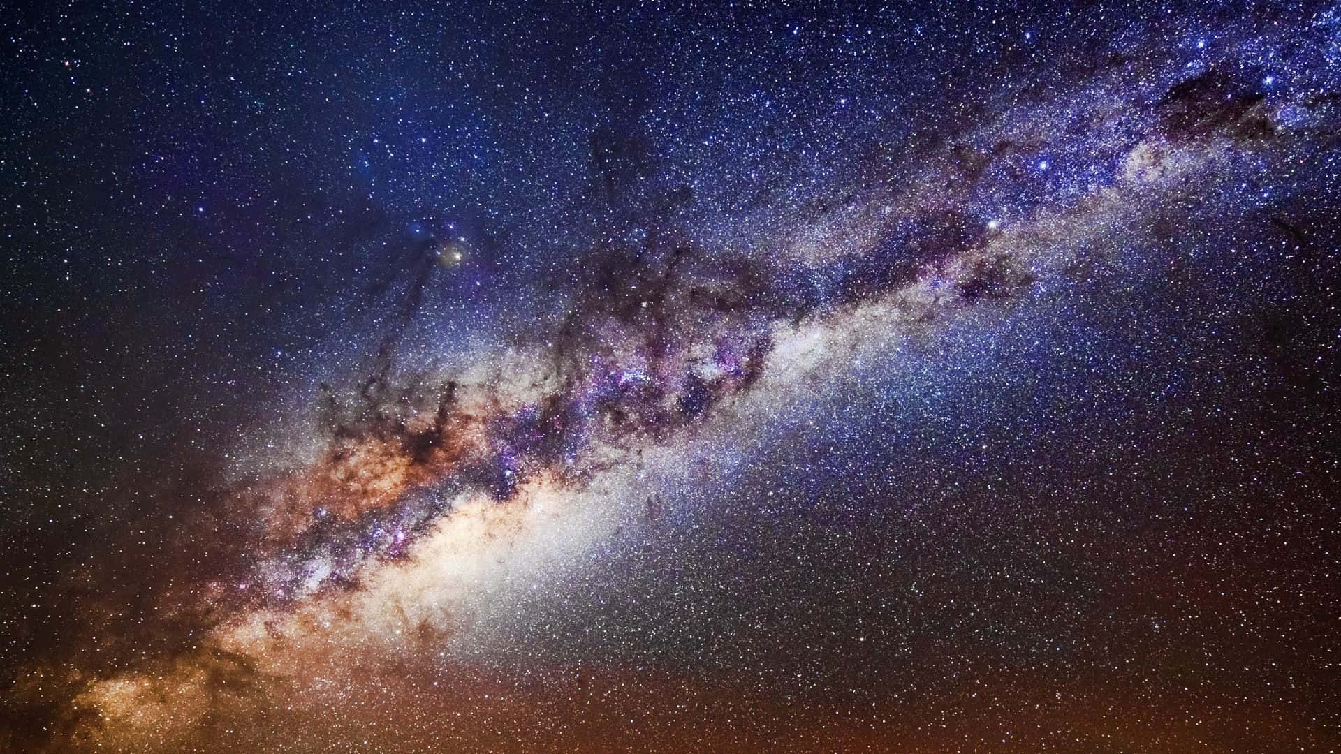 Etimponerende Billede Af Hubble Teleskopet. Wallpaper