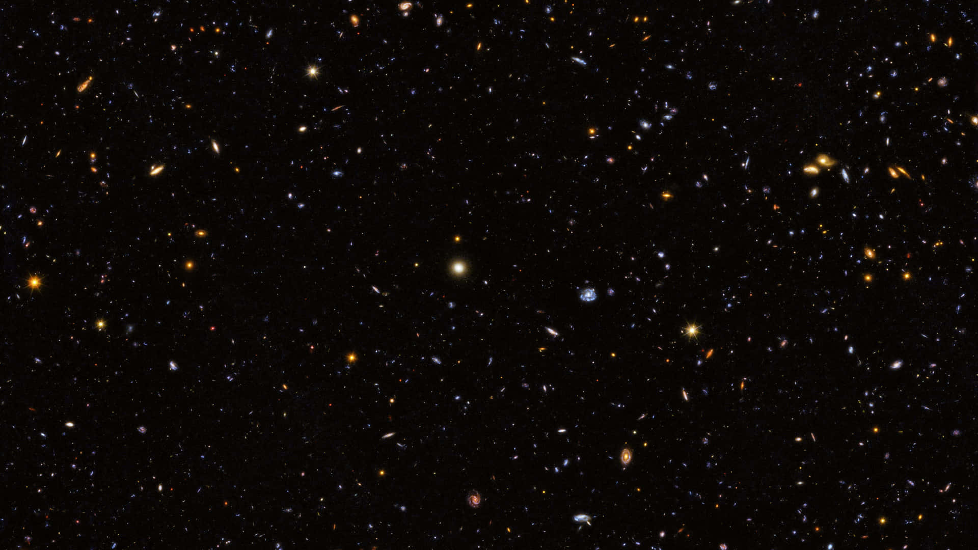 'hubbleteleskopets Fantastiske Udsigt Over En Spiralgalakse.' Wallpaper