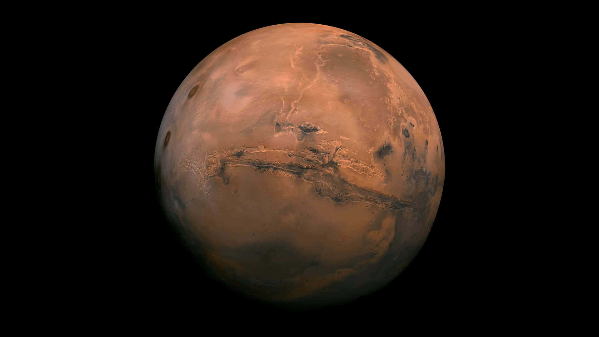 Mars Is Seen From Space Wallpaper