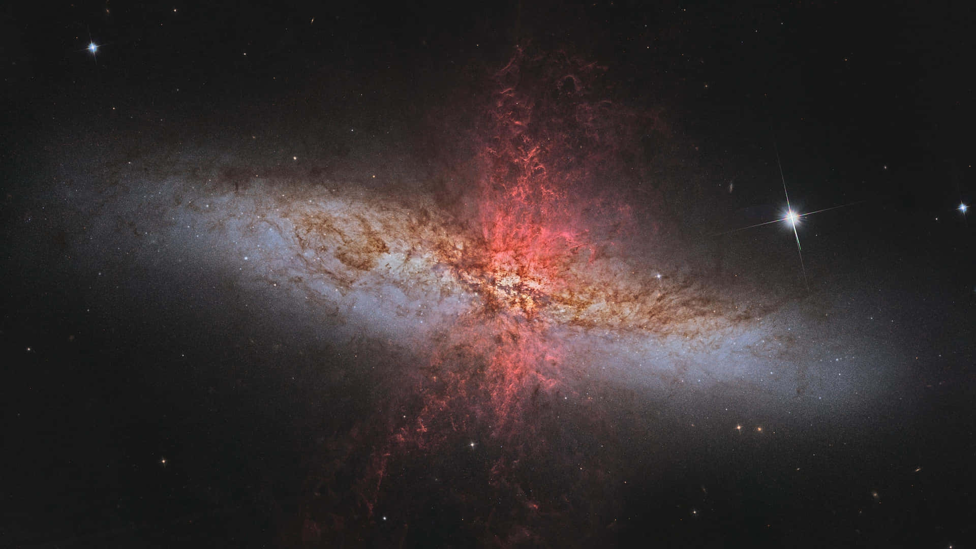 Udforskdybderne Af Universet Med Dette Betagende Hubble 4k-tapet. Wallpaper