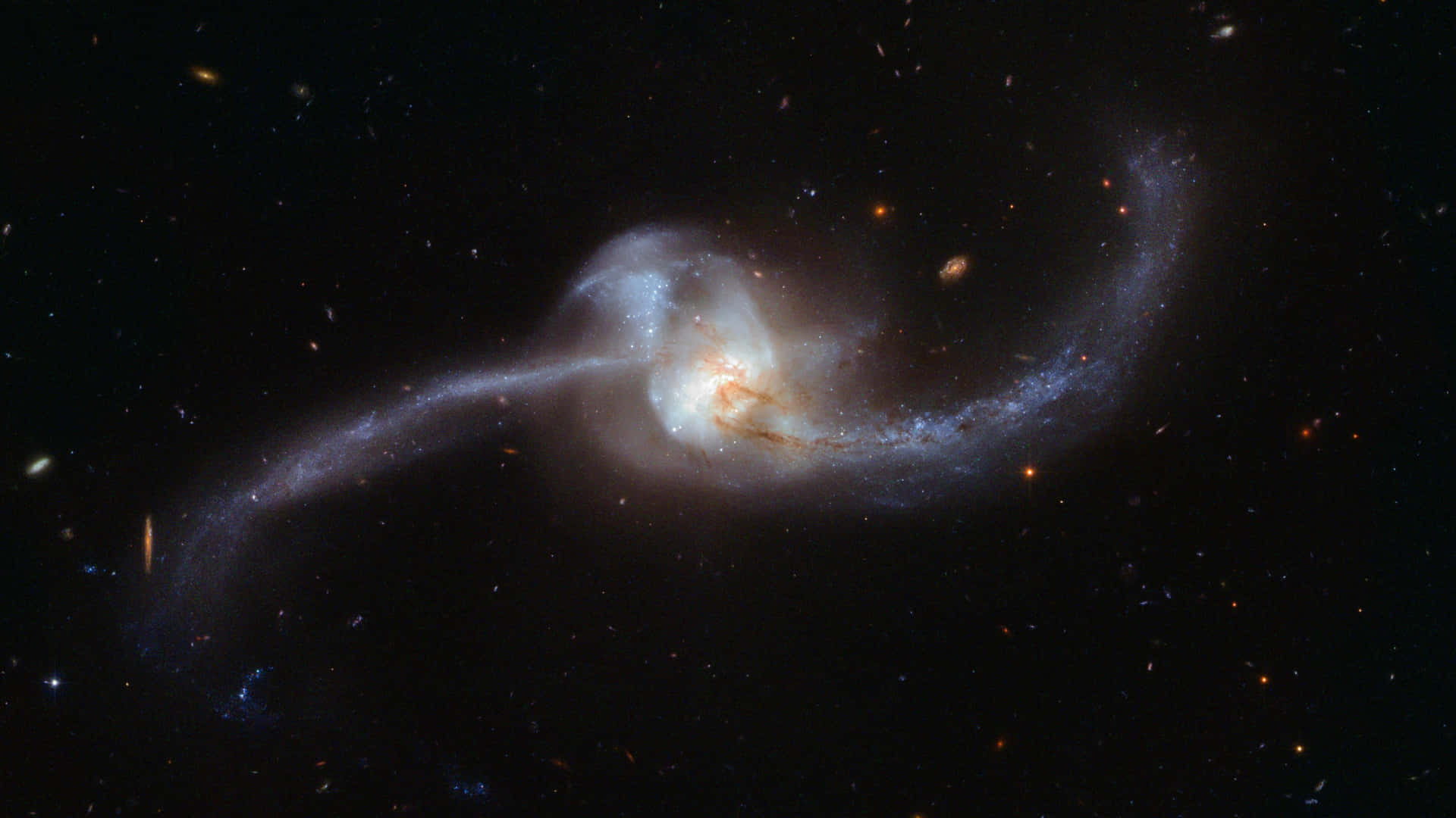 Umaimagem Incrível De Ngc 1491 Capturada Pelo Telescópio Hubble. Papel de Parede