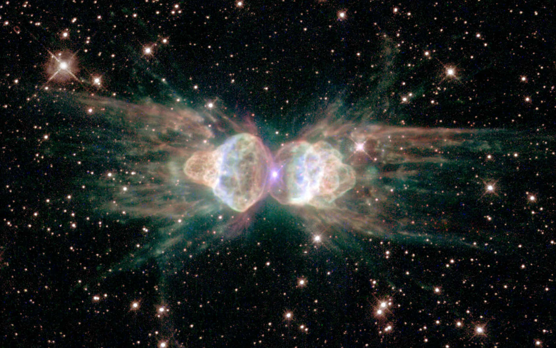 Afslører mysterierne i rummet med Hubble Teleskopet Wallpaper