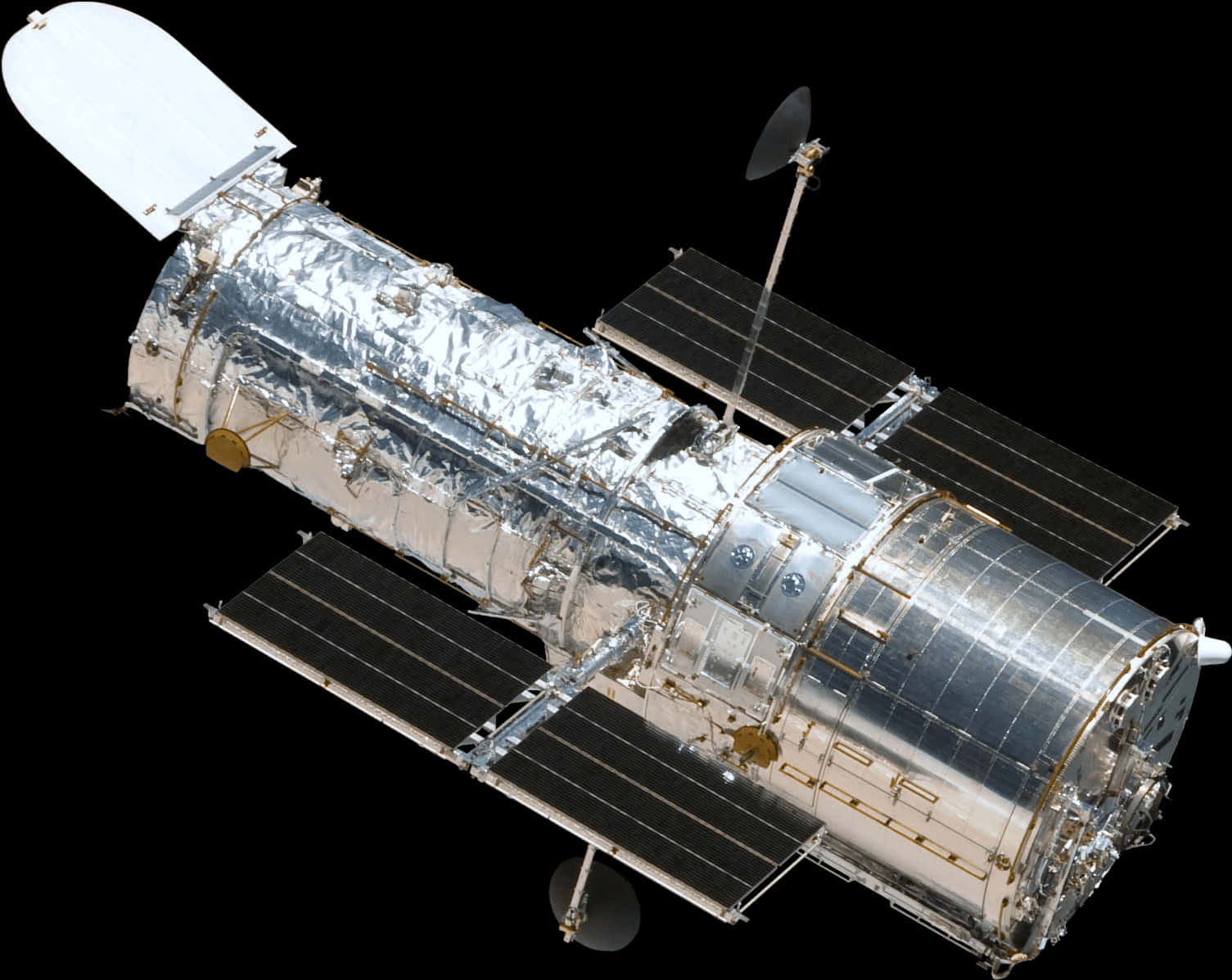 Hubble Space Telescope In Orbit PNG