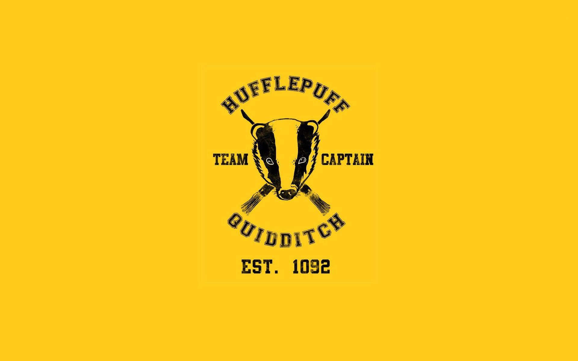 Hufflepuff Quidditch Team Captain Est1092 Wallpaper
