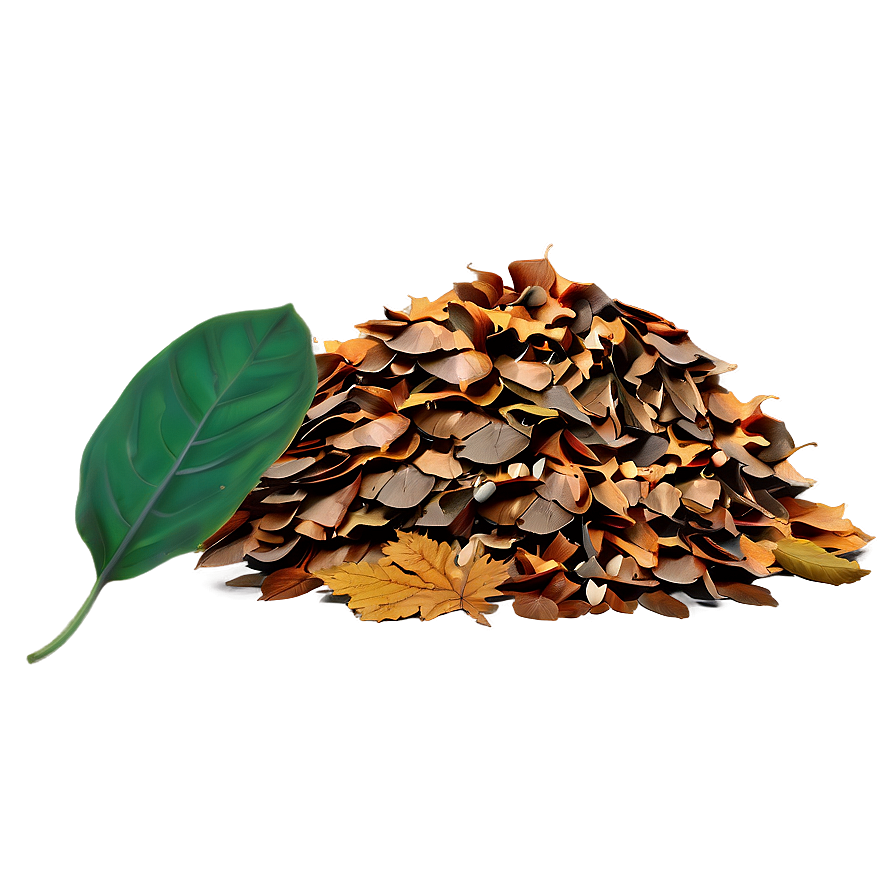 Huge Leaf Pile Png 06202024 PNG